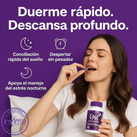 C4lm®- Gomitas que te ayudan a dormir