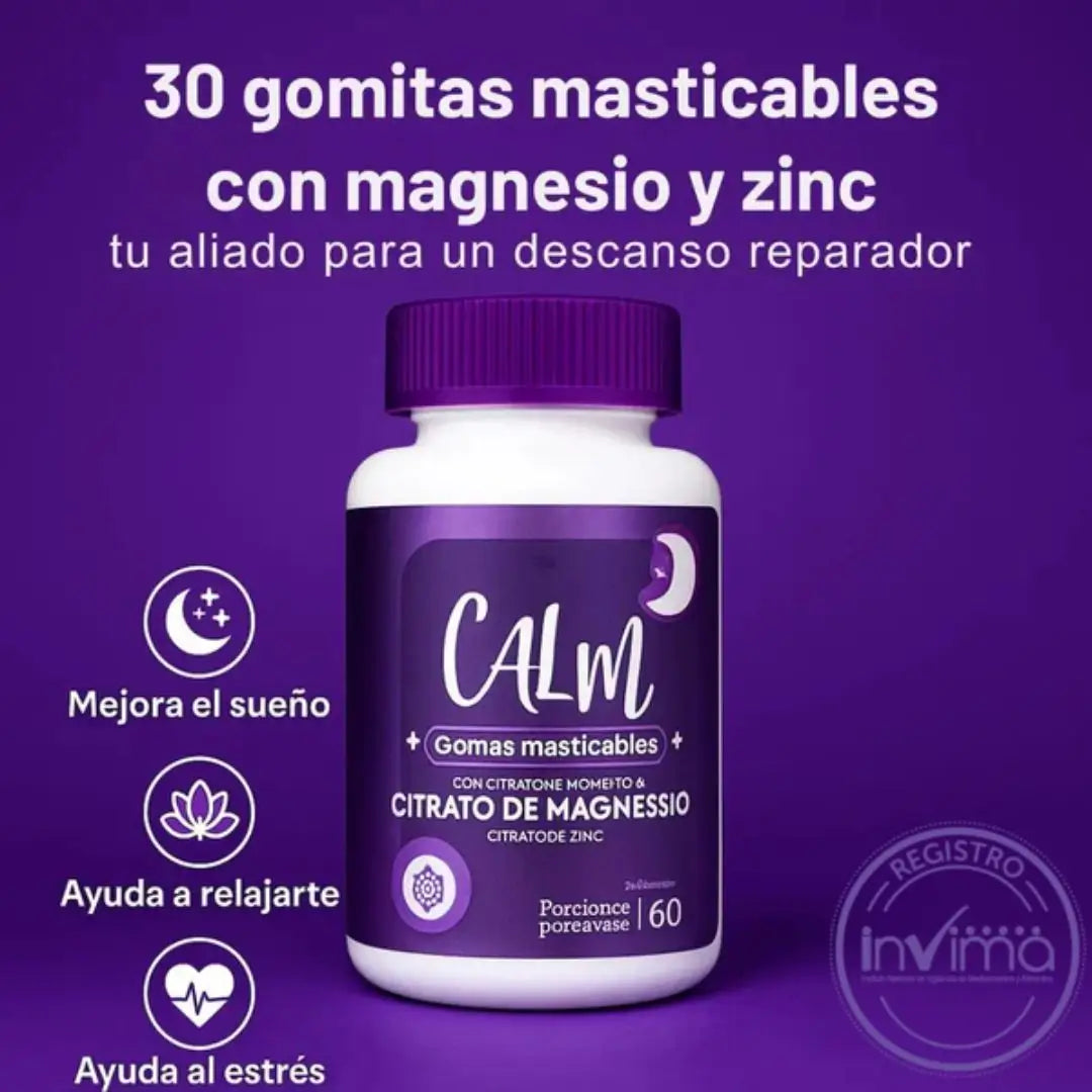 C4lm®- Gomitas que te ayudan a dormir