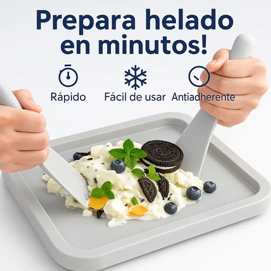 IceFun Board®- Bandeja para hacer helados en 3 minutos
