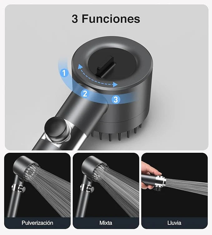ShowerPro®- Dile adiós al cloro, mejora tu piel y cabello