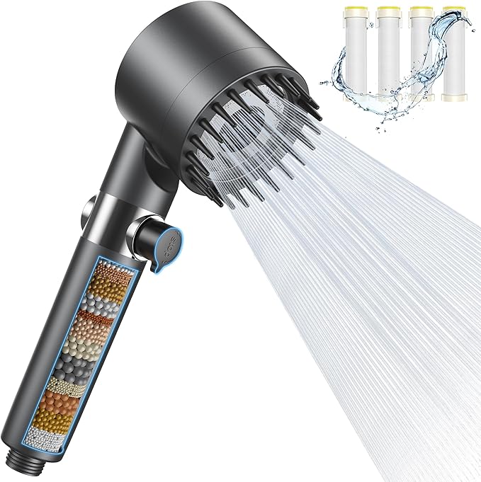 ShowerPro®- Dile adiós al cloro, mejora tu piel y cabello