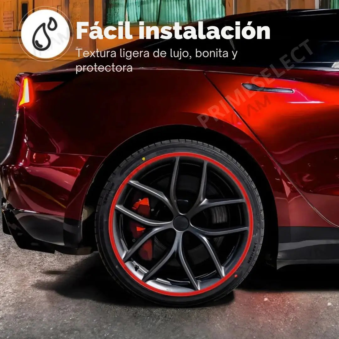 BordeSafe® -Rollo de 8 metros-Cuida tus Llantas con Estilo