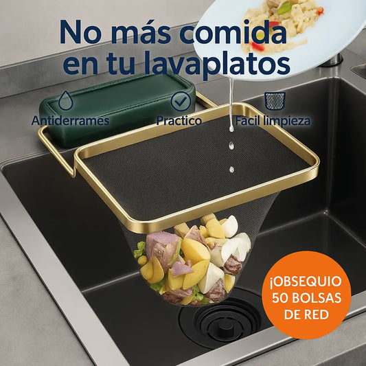 CleanFlow™-Filtro de lujo, cocina sin desastres  🎁 50 Bolsas de red gratis 🎁