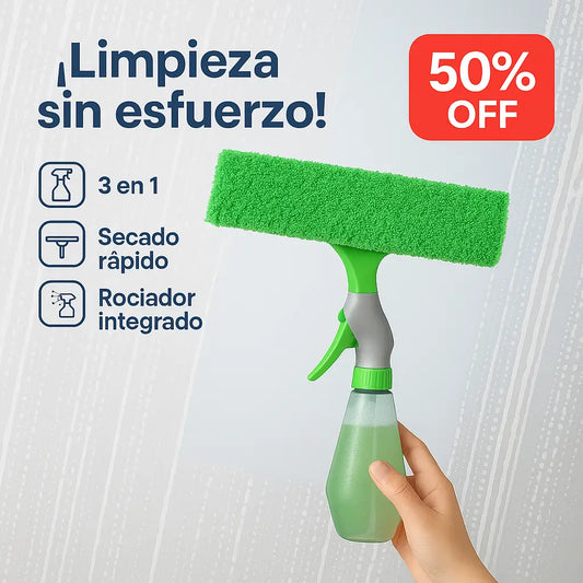 GlassHero™- Limpiavidrio 3 en 1 premium