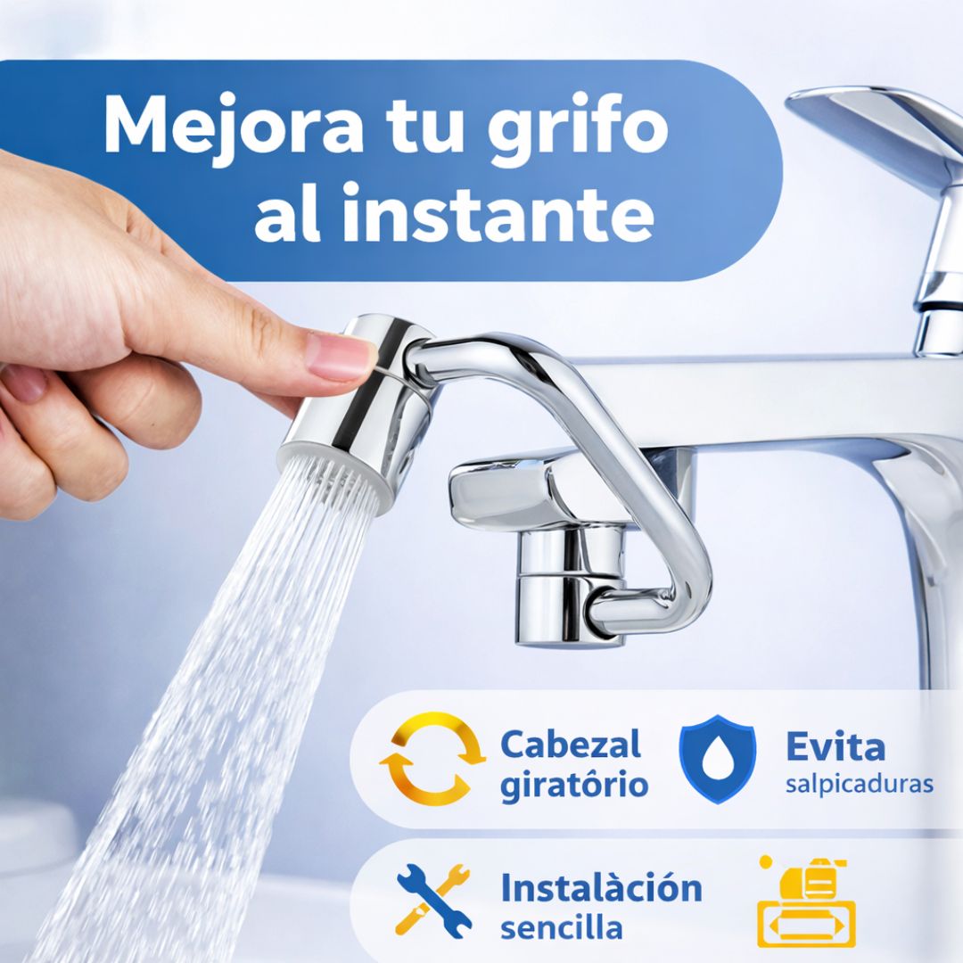 AquaFlex360™ Revoluciona Tu Lavamanos💧