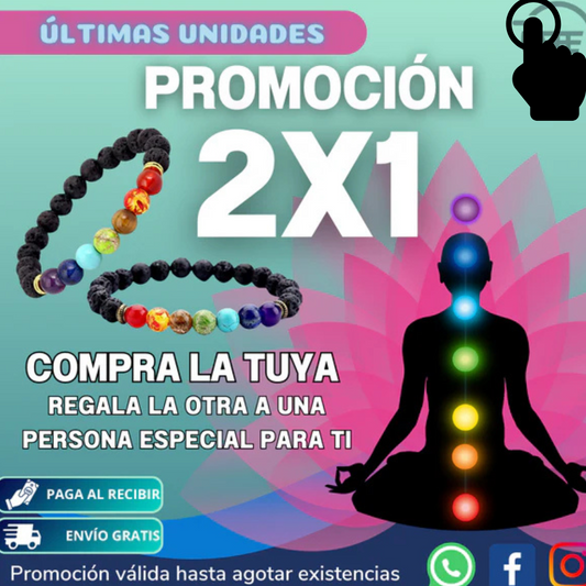 Esencia pulsera Chakra 7   🎁 Pague 1 lleve 2 🎁