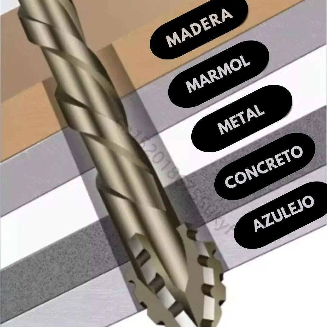 Broca Xtreme™ Set De Brocas Multimaterial