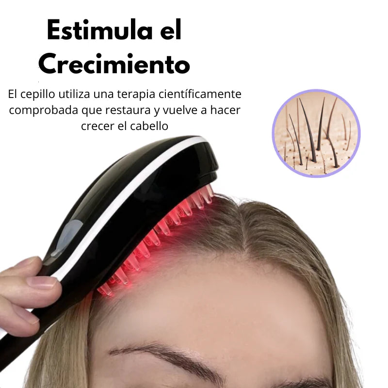 🎁Combo Cepillo anticaída de cabello y fortalecimiento TheraBrush™ + Aceite escencial para tu cabello🎁