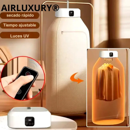 Airluxury®  Seca tu ropa en minutos