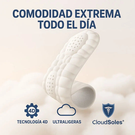 CloudSoles® Plantillas con tecnologia 4D