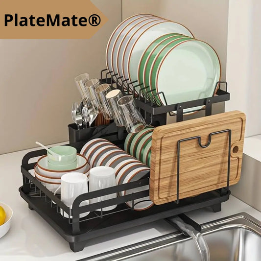 PlateMate® El Único Escurridor de Platos con Diseño de Alta Gama