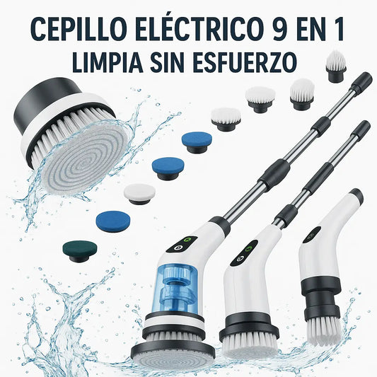 CleanElite- Cepillo electrico premium 9 en 1
