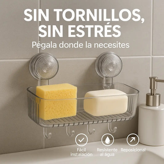 LuxuryBox™- Estante multiusos con ventosa