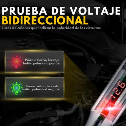 VoltTest Pro™-Probador de Circuitos LED Digital 5-90V
