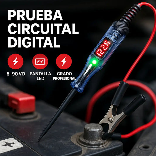 VoltTest Pro™-Probador de Circuitos LED Digital 5-90V