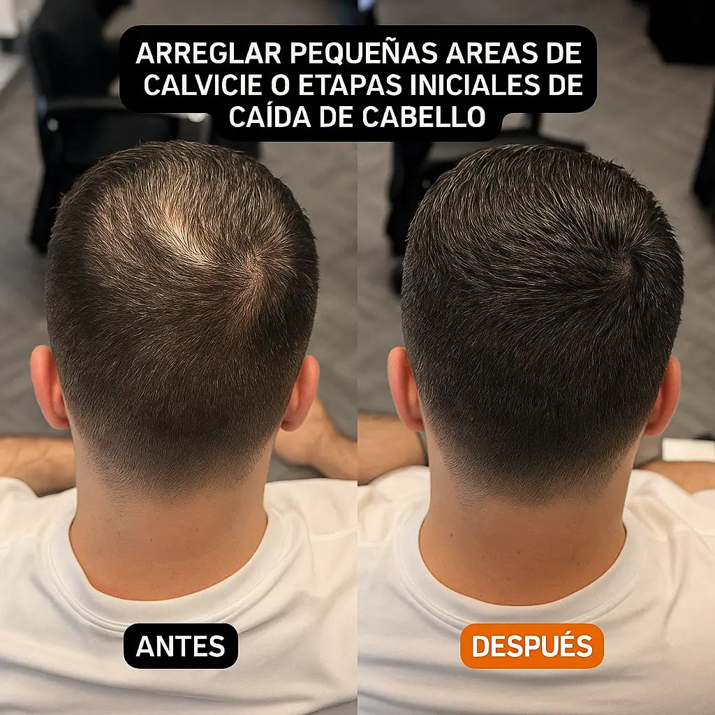 HairBear™- El truco secreto para ocultar tus entradas sin que nadie lo note