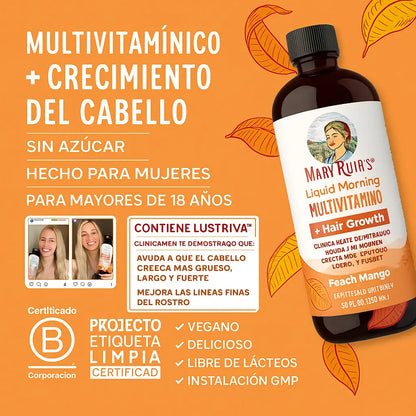 maryruth's™-Multivitaminico para mejorar la salud de tu cabello
