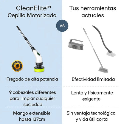 CleanElite- Cepillo electrico premium 9 en 1