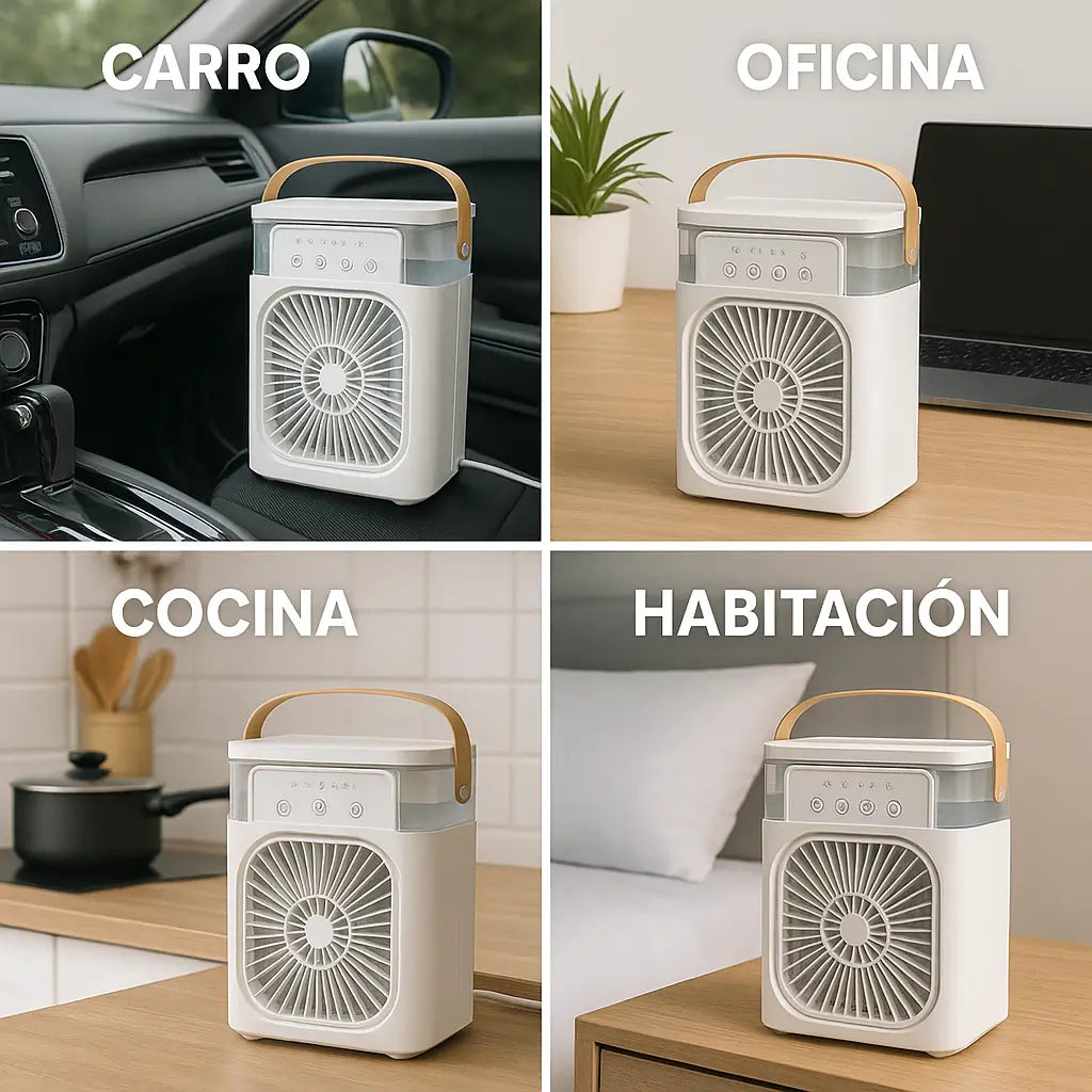 CoolRide Air® Aire Portátil para tu Carro