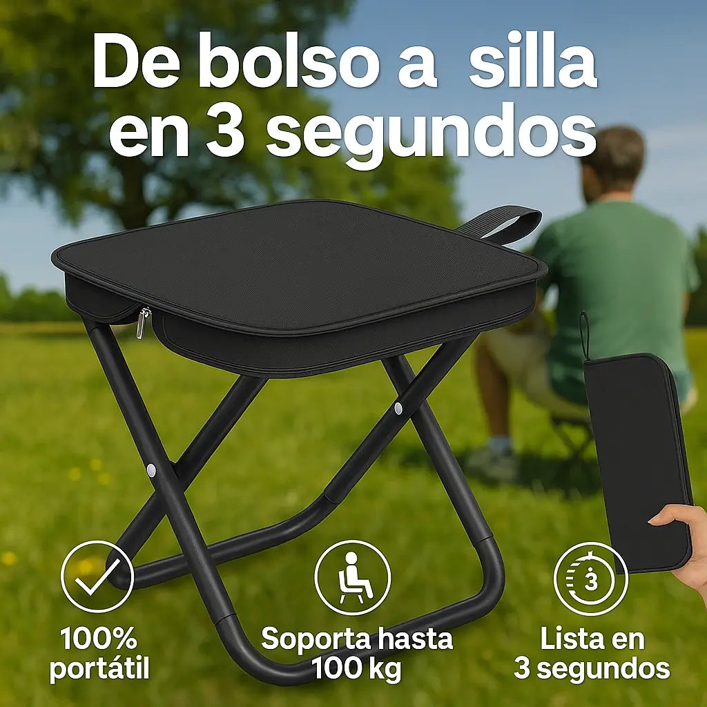 SillaBolso Pro® Comodidad donde vayas