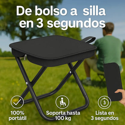 SillaBolso Pro® Comodidad donde vayas