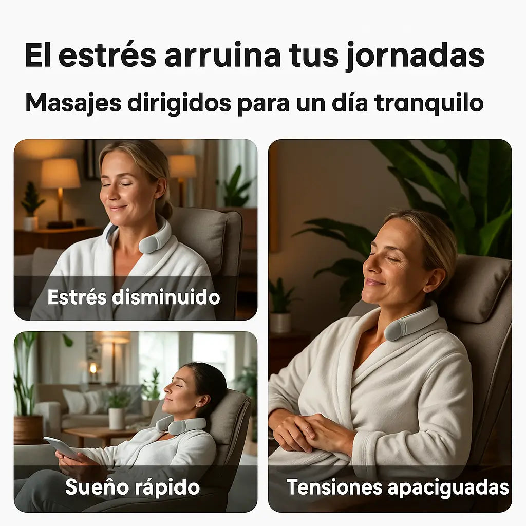 RelaxCuello™ Masajeador de cuello premium