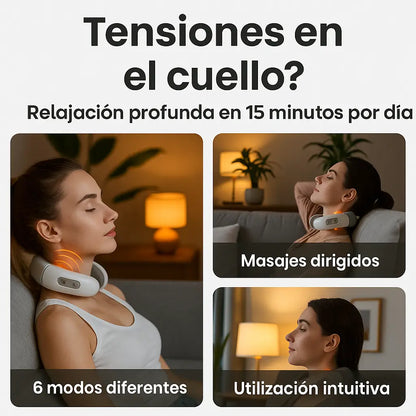 RelaxCuello™ Masajeador de cuello premium
