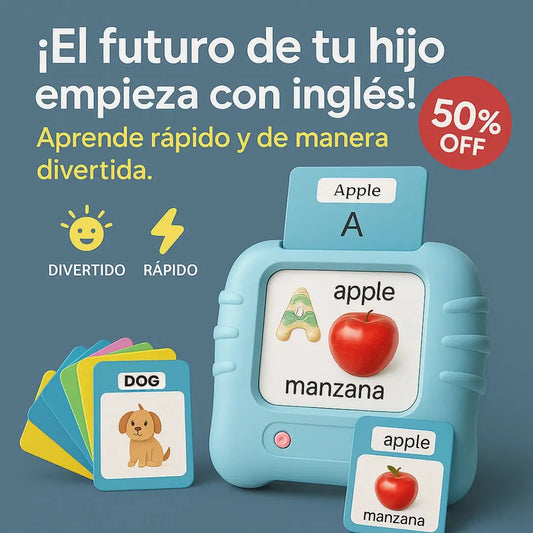 VerbaLingo®+GRATIS 200 Tarjetas Educativas en Español e Inglés