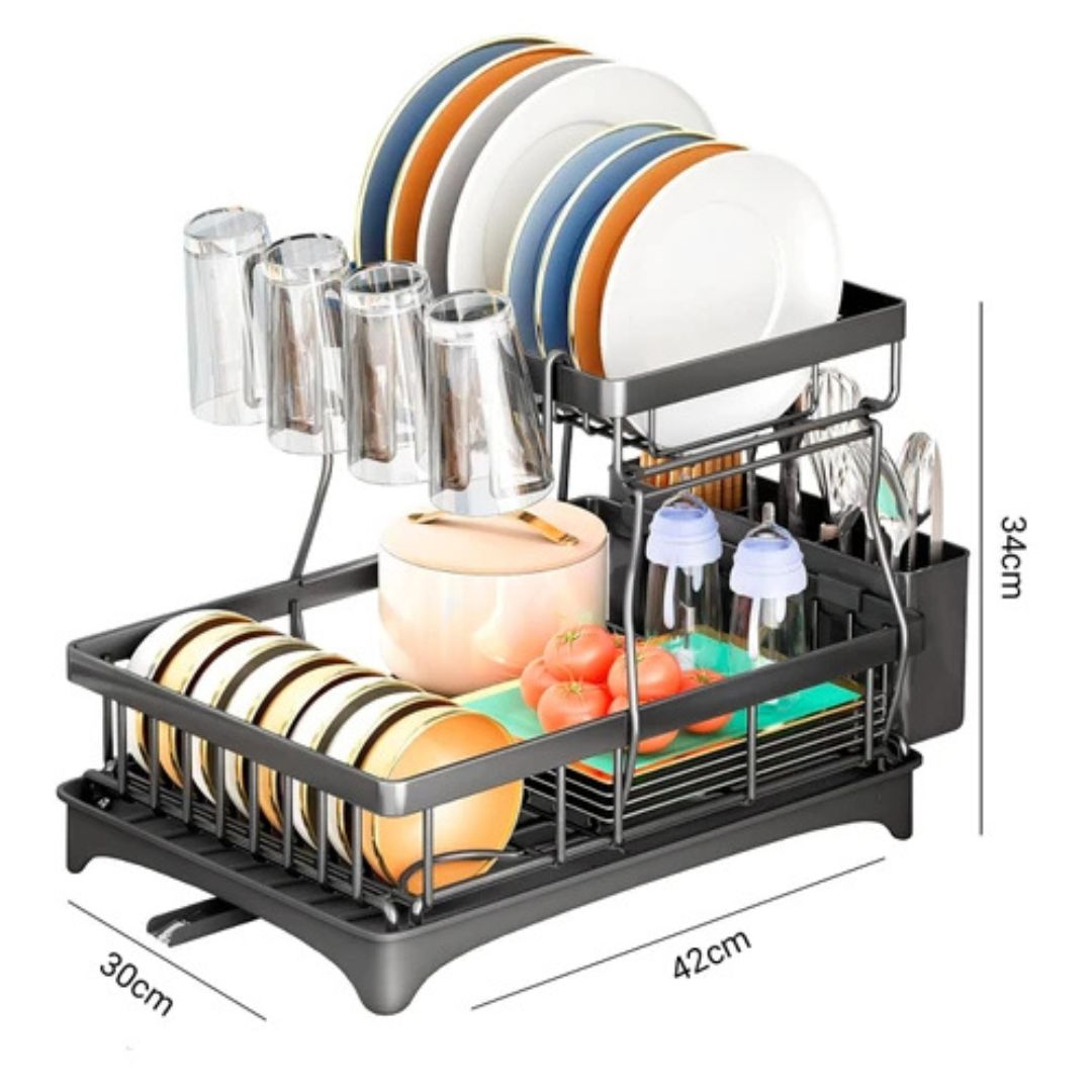 PlateMate® El Único Escurridor de Platos con Diseño de Alta Gama