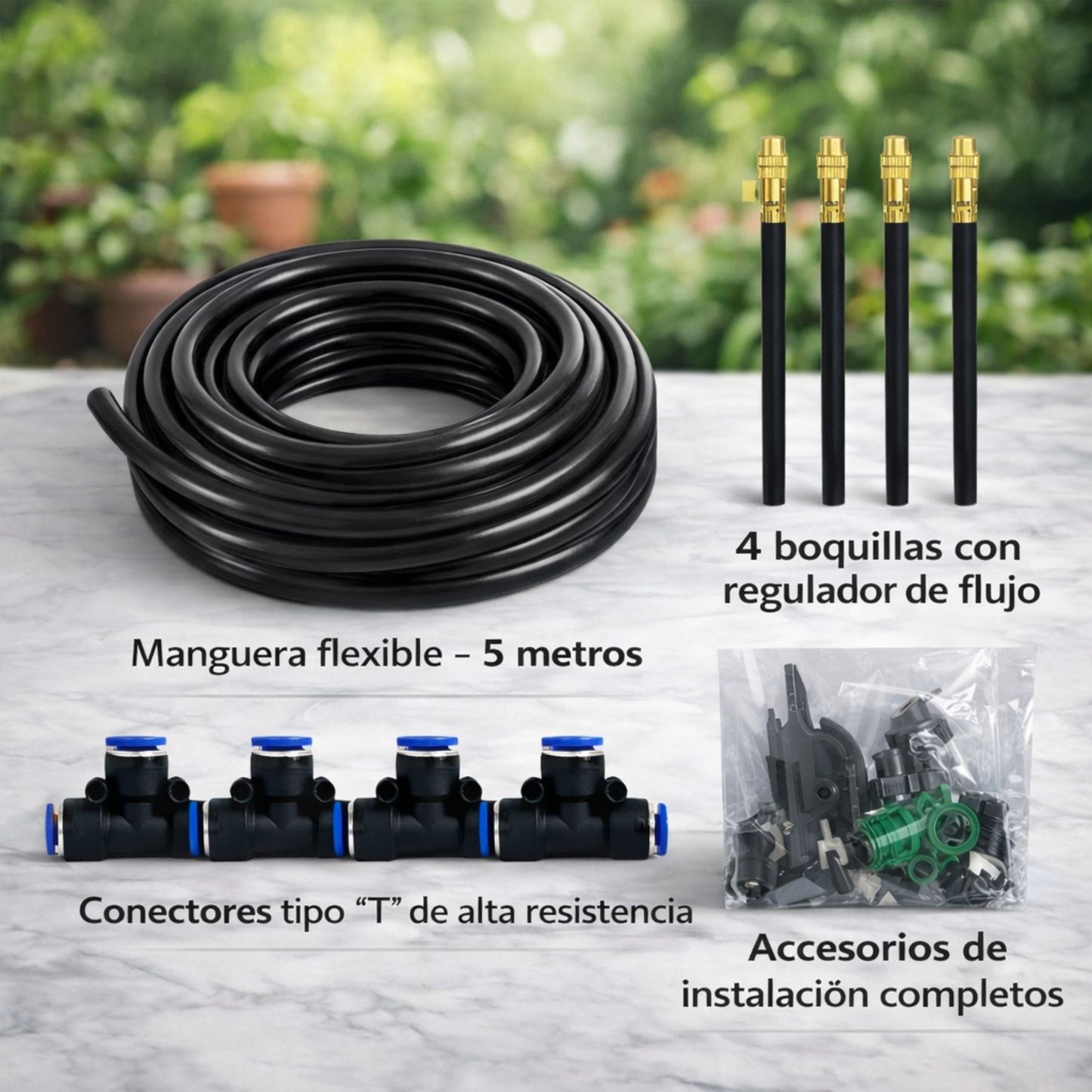 RiegoSmart 360™ Kit De Irrigador De Plantas