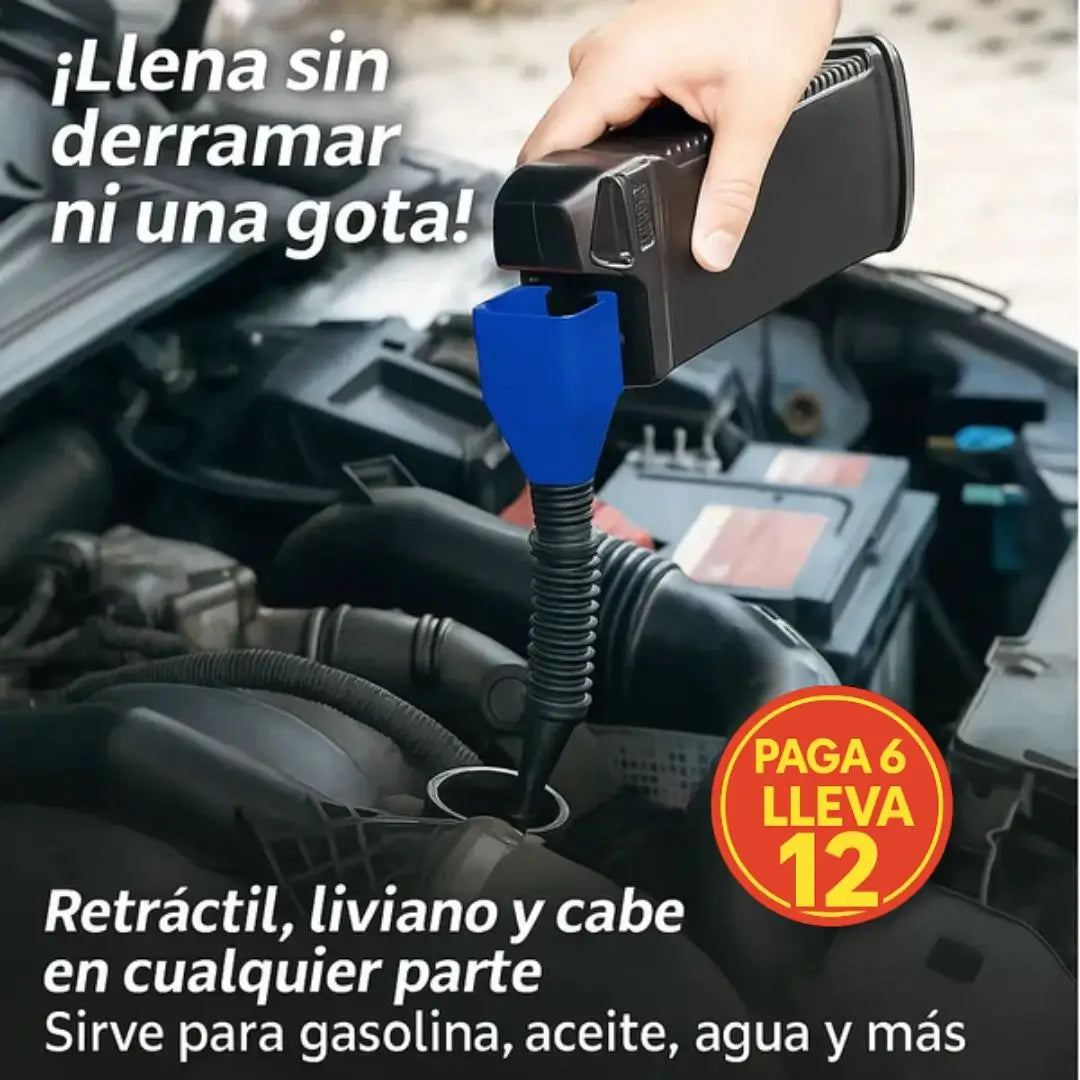 EmbudoFlex- Embudos Retráctiles Multiusos 🎁Paga 6 lleva 12🎁