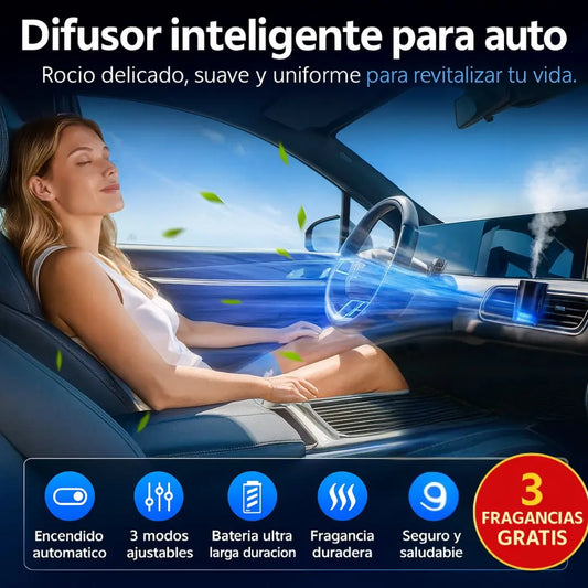 CarAroma®- Difusor premium 🎁3 Fragancias Gratis🎁