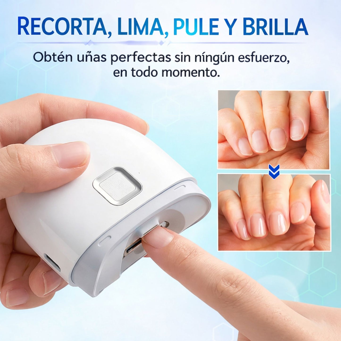 NailCare Pro™ Cortauñas Electrico Premium