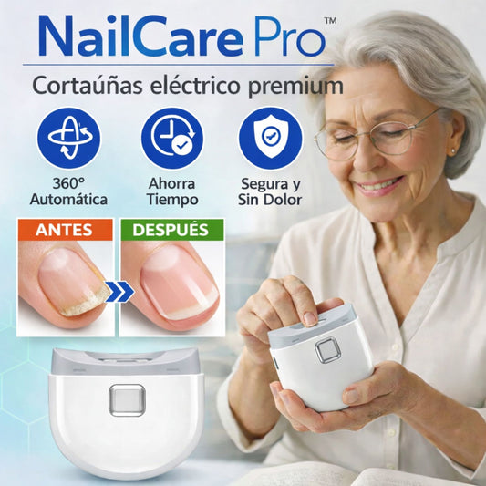 NailCare Pro™ Cortauñas Electrico Premium
