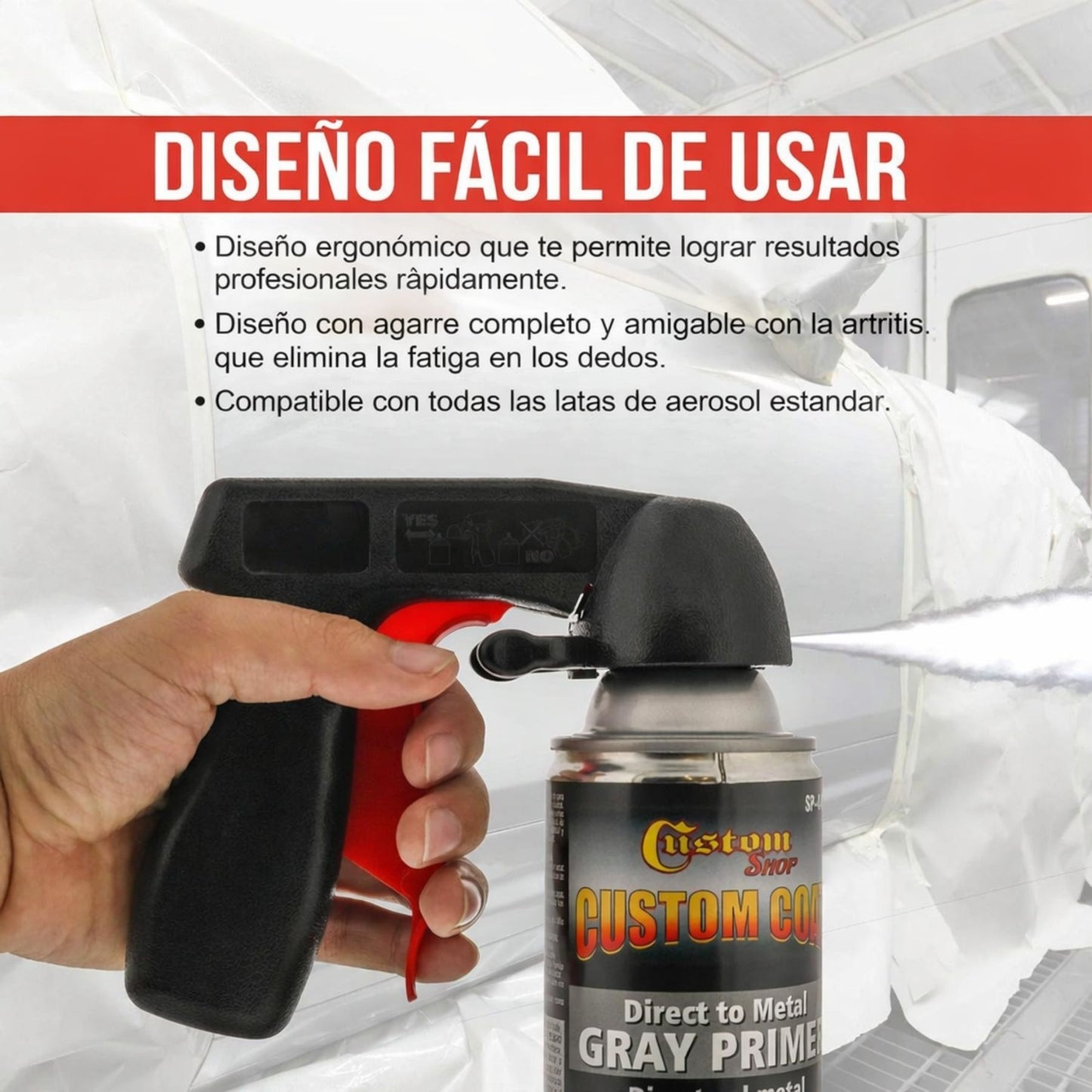 SprayPRO™ Convierte tus Aerosoles en Pistolas de Spray Profesional 🎁2X1🎁