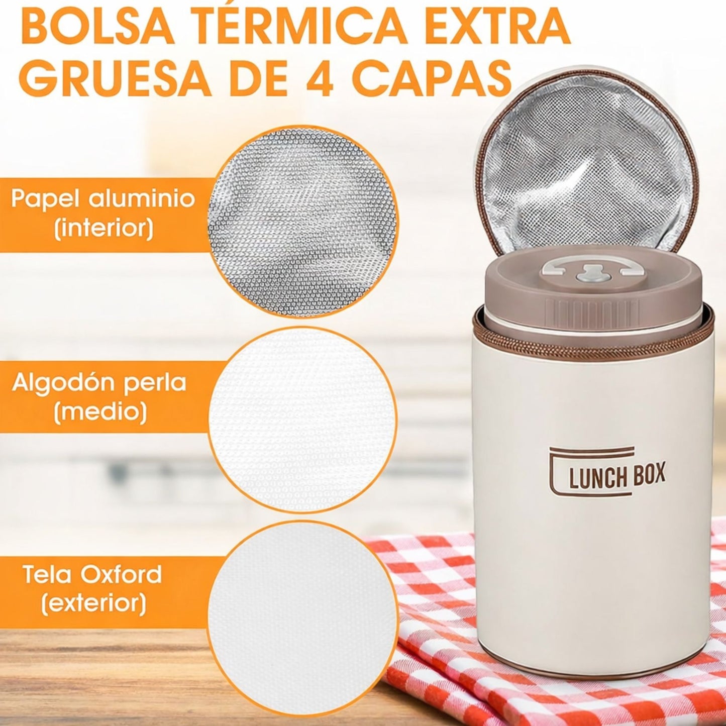 HotMeal Go™ Lonchera Termica Premium X3