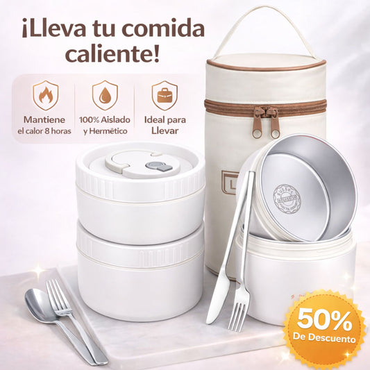HotMeal Go™ Lonchera Termica Premium X3