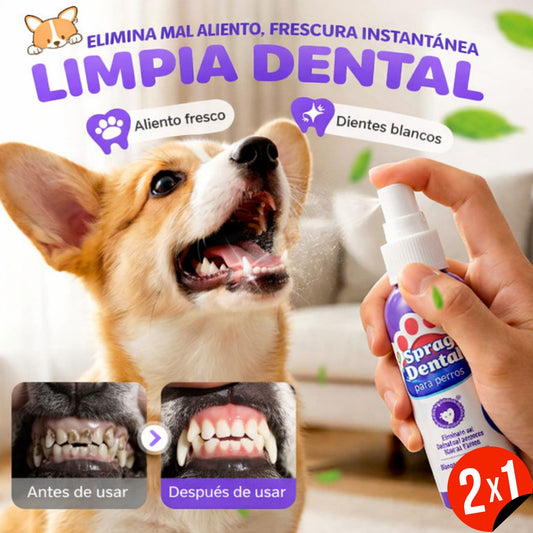 Happy Pets® Spray Dental para Mascotas 🎁2X1🎁