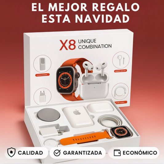 SmartWatch X8 Ultra - 🎁El regalo perfecto para sorprender esta Navidad🎄