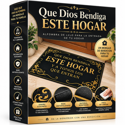 Tapete Dios Bendiga este hogar