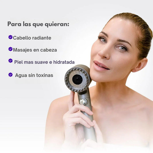 ShowerPro®-  Dile adiós al cloro, mejora tu piel y cabello