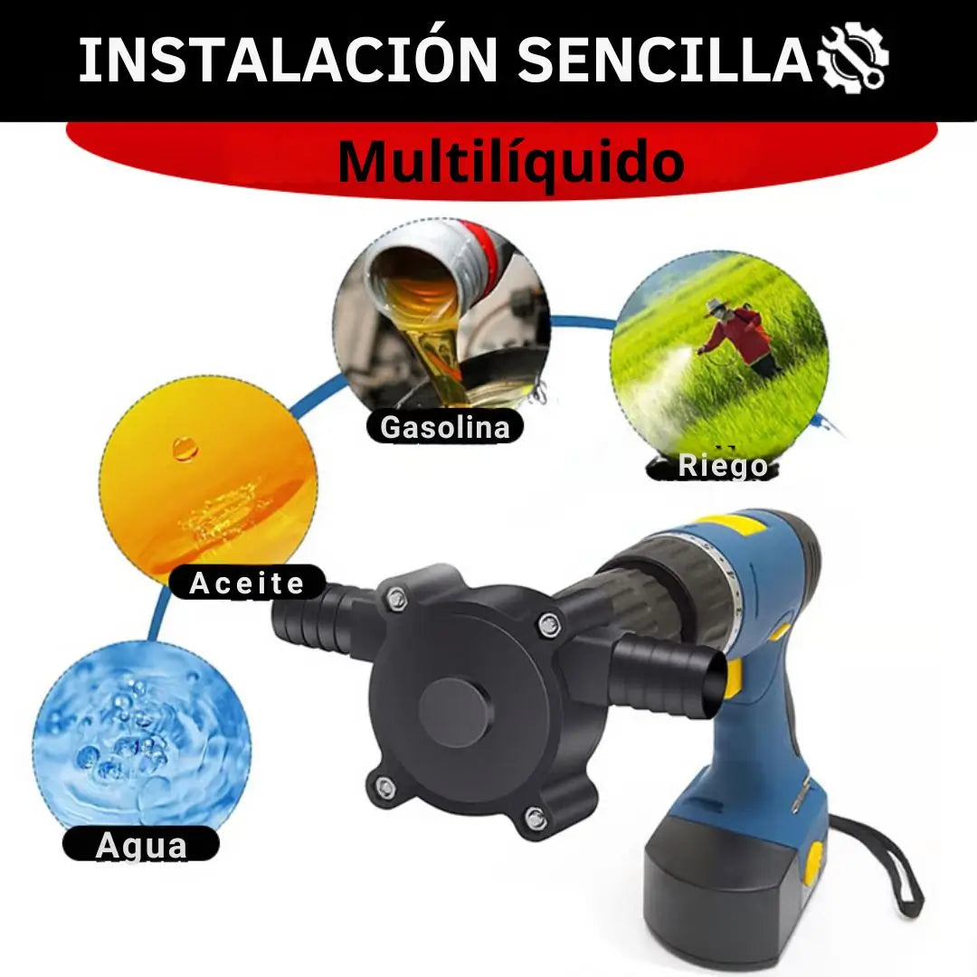 HydroJet Pro™ Bomba de agua para taladro premium
