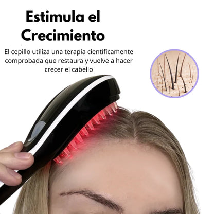 🎁Combo Cepillo anticaída de cabello y fortalecimiento TheraBrush™ + Aceite escencial para tu cabello🎁