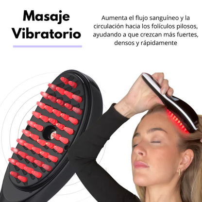 🎁Combo Cepillo anticaída de cabello y fortalecimiento TheraBrush™ + Aceite escencial para tu cabello🎁