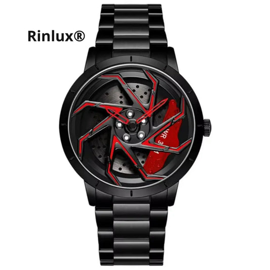 Rinlox ® Reloj de Rin giratorio de lujo edicion limitada