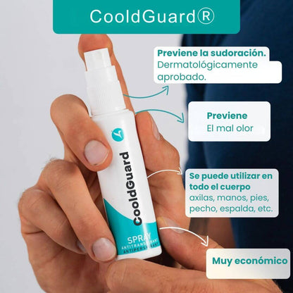 CooldGuard®-Spray Antitranspirante Controla el sudor y mantente fresco todo el día