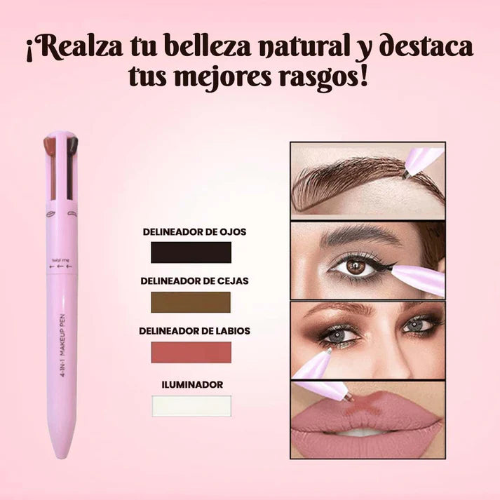 GlamLine™ DELINEADOR 4 EN 1 (Cejas, labios, ojos e iluminador)