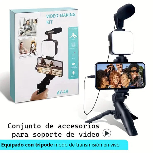 Smart V-Kit ultra pro Transforma tu contenido con calidad y estilo.